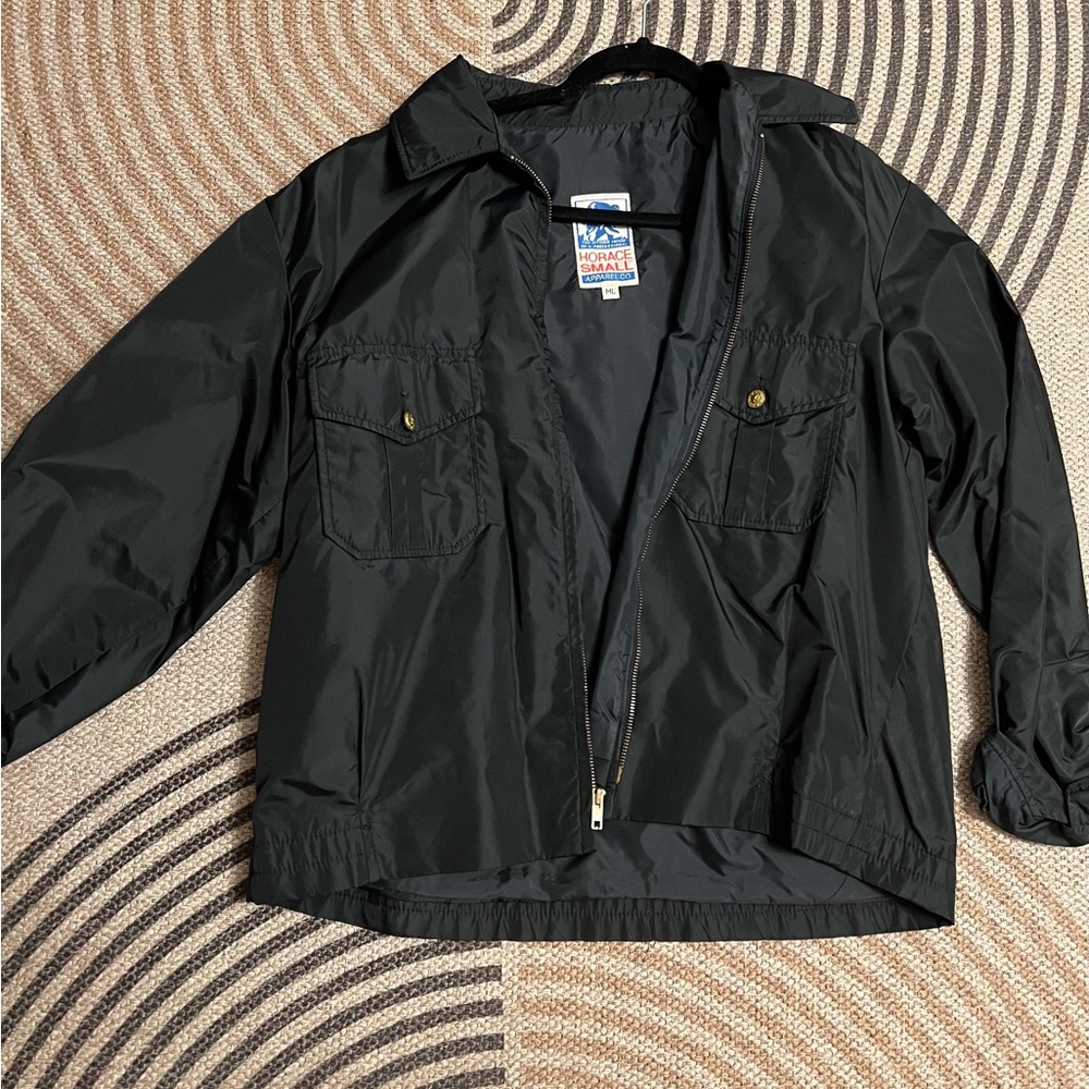 Vintage Police Jacket Horace Small Medium- LONG. Boxy fit.